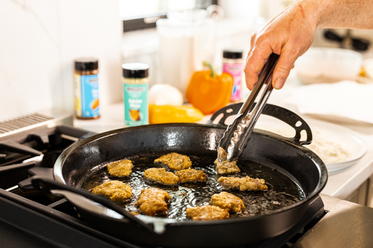 Fried Venison Backstrap with Adobo Gravy